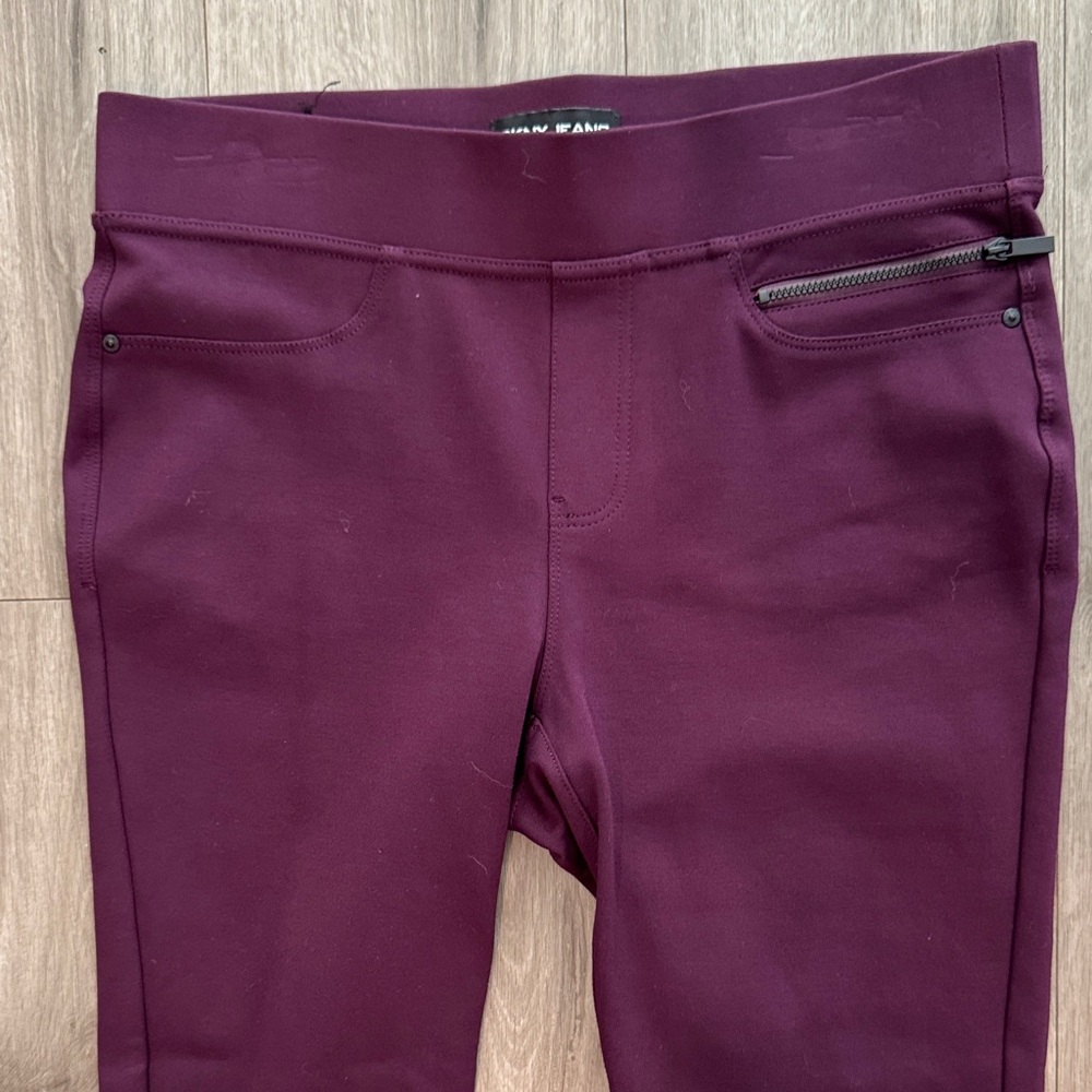 DKNY Deep Purple Ankle Pants Size M - Picture 8 of 13